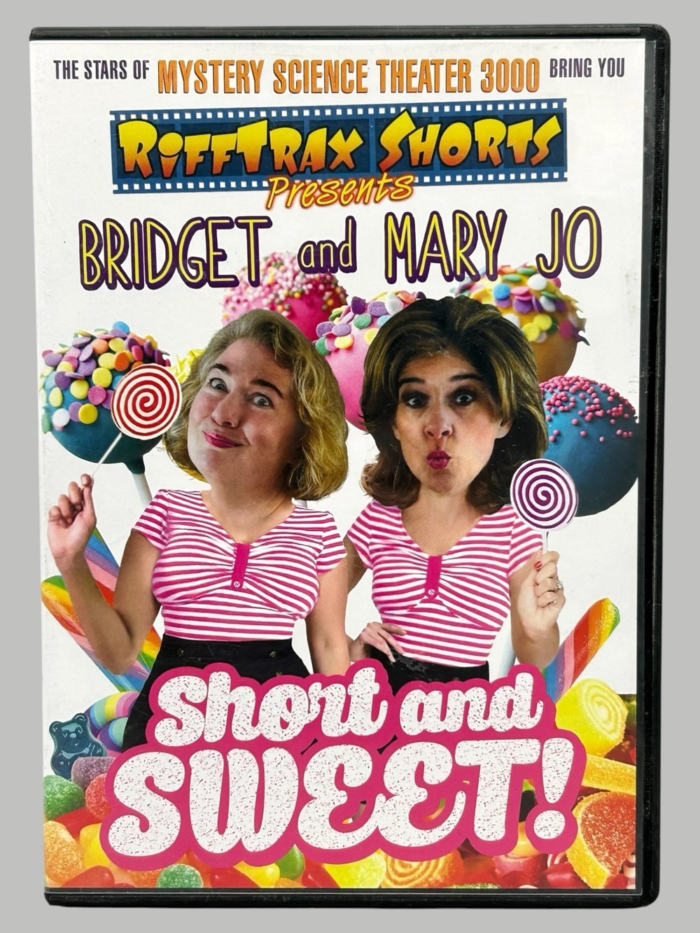 RiffTrax Shorts Presents Bridget and Mary Jo Short and Sweet! DVD Used